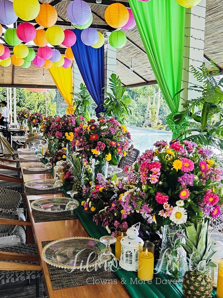 Open-air dining venue at Hidden Gardens