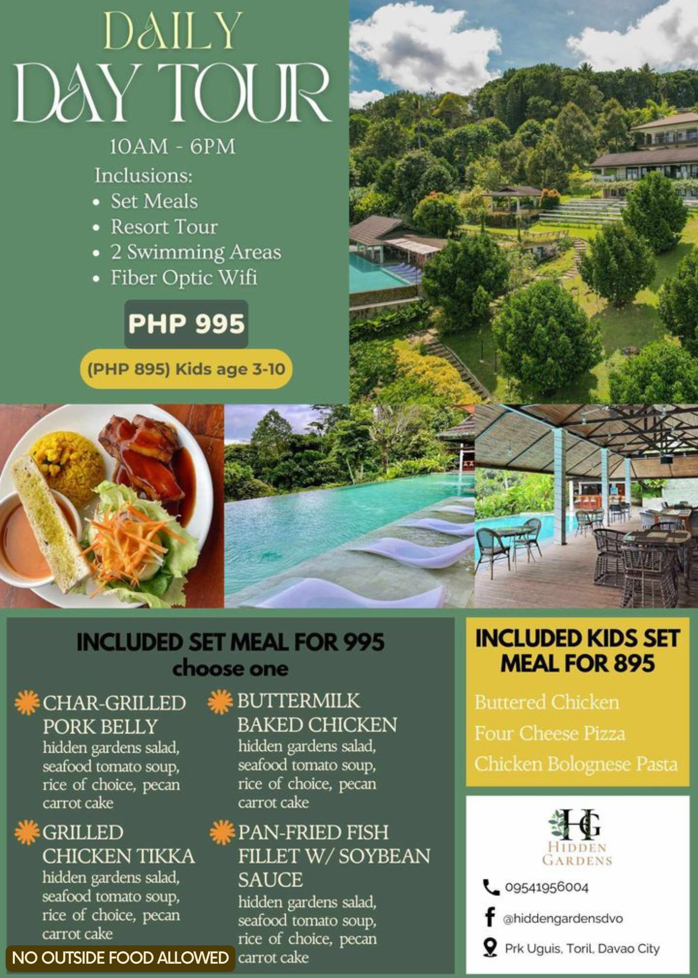 Daily Day Tour published package